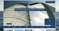 Desktop Screenshot of bluemarlin-yachting.de
